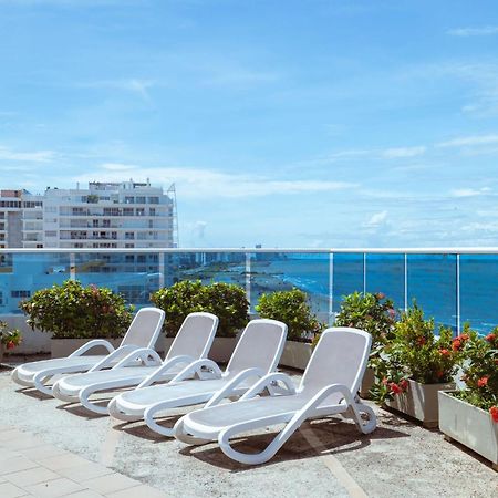 Luxury Apartment, Sector Morros, Vista Y Salida Al Mar Edificio Sunshine Cartagena エクステリア 写真