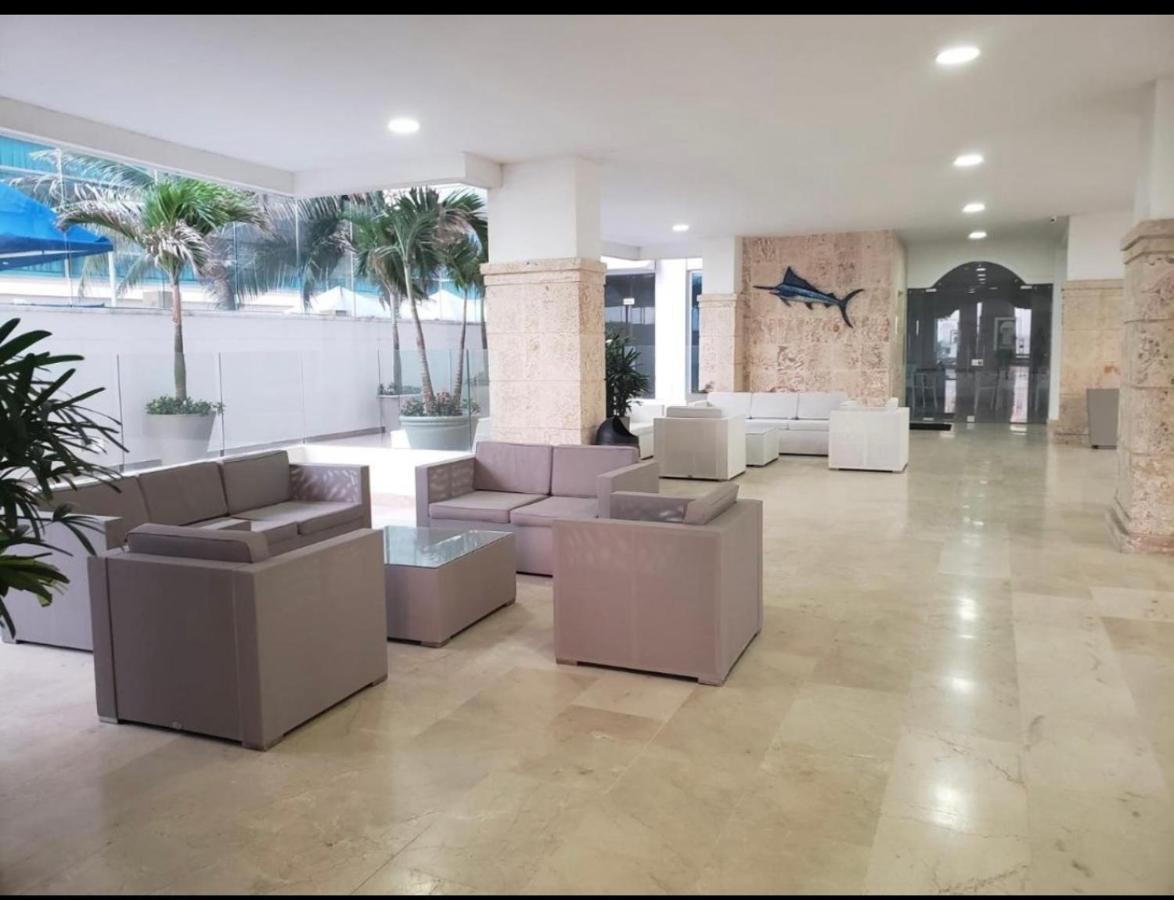 Luxury Apartment, Sector Morros, Vista Y Salida Al Mar Edificio Sunshine Cartagena エクステリア 写真