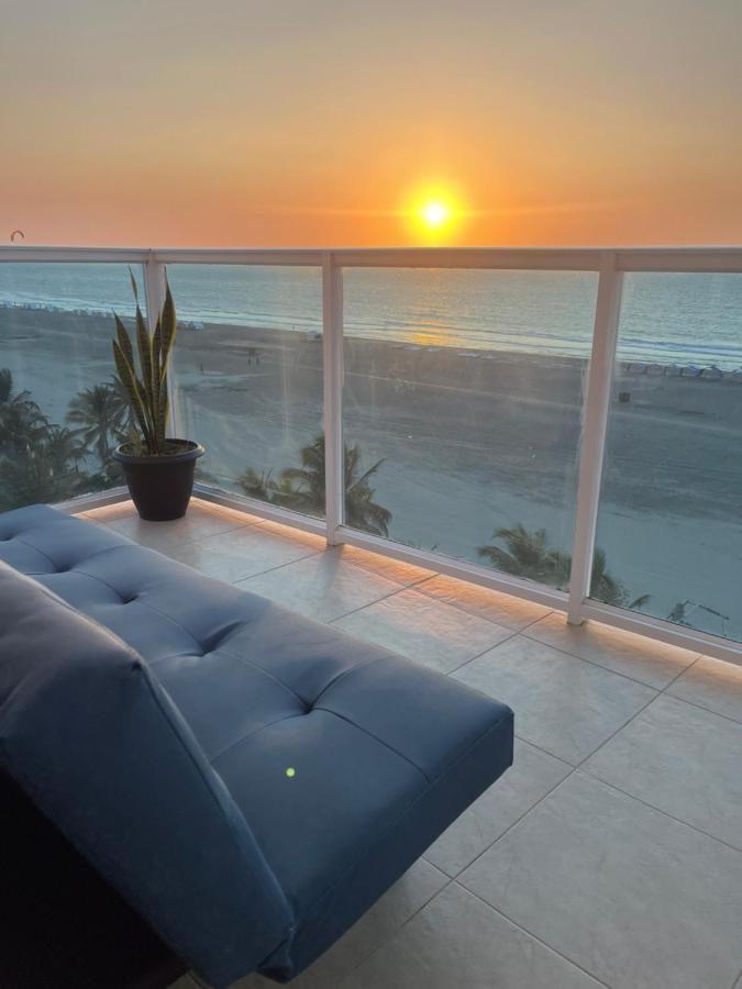 Luxury Apartment, Sector Morros, Vista Y Salida Al Mar Edificio Sunshine Cartagena エクステリア 写真