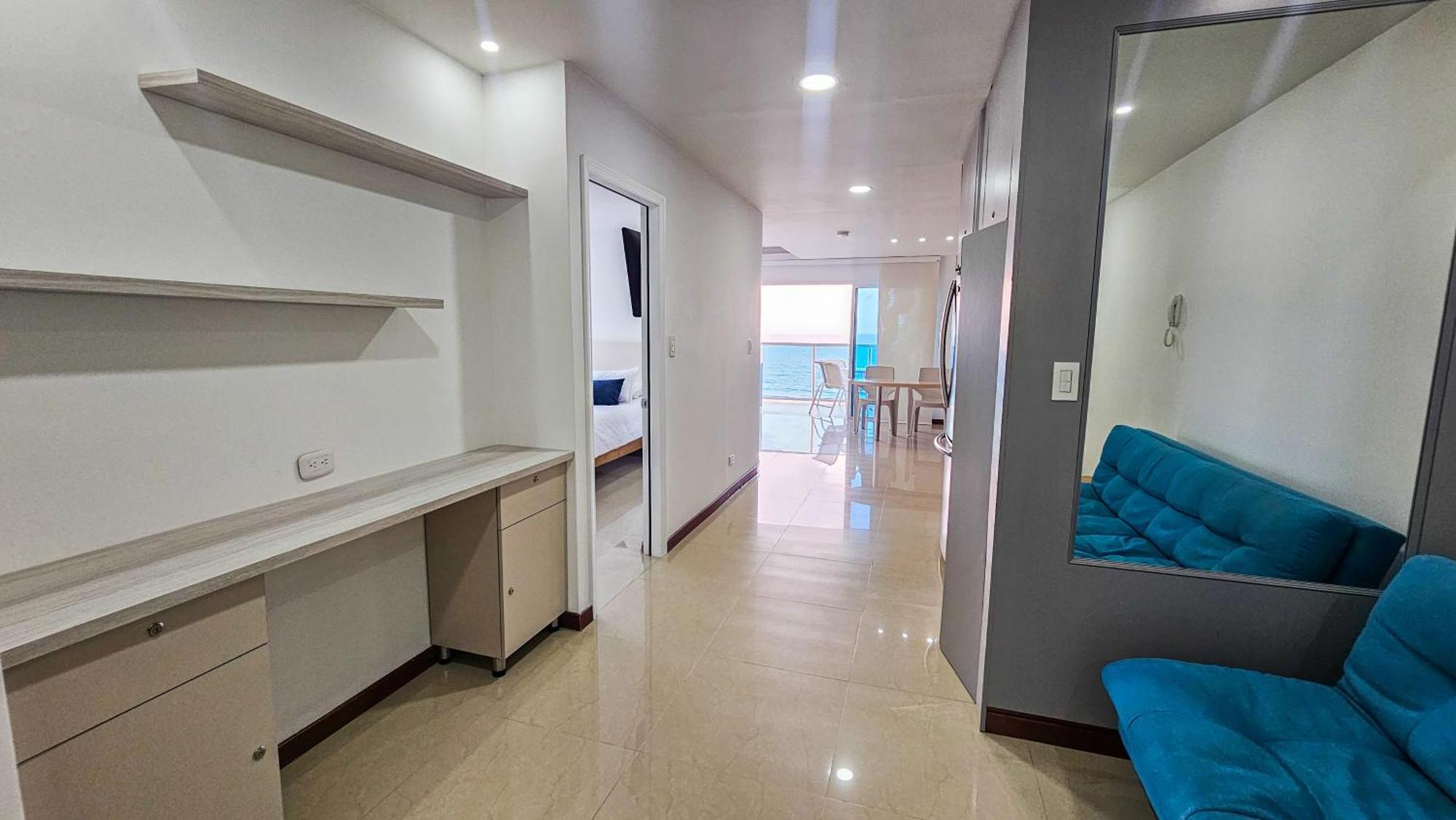 Luxury Apartment, Sector Morros, Vista Y Salida Al Mar Edificio Sunshine Cartagena エクステリア 写真